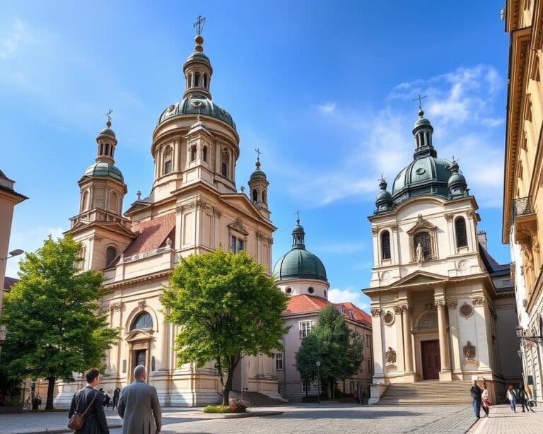 Barocke Kirchen in Zagreb, Kroatien