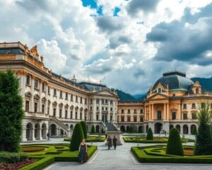 Barocke Paläste in Salzburg, Österreich