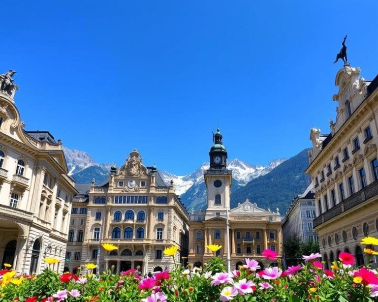 Barocke Pracht in Innsbruck, Österreich