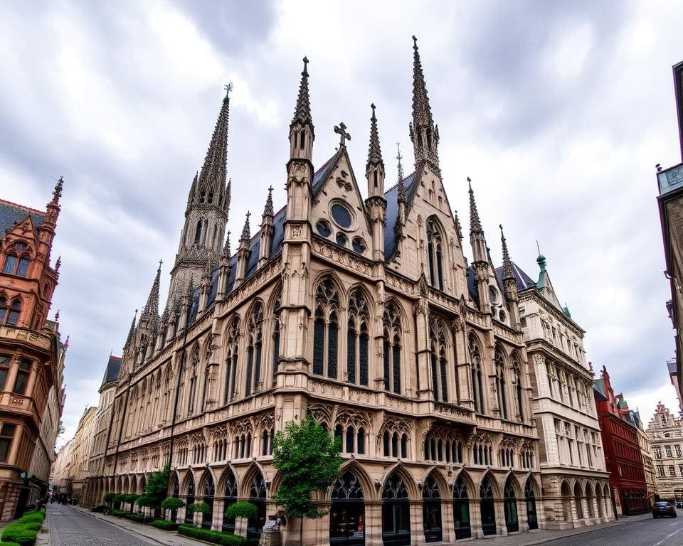 Einfluss der Gotik auf die Architektur in Gent