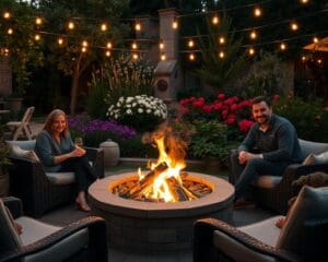 Feuerstellen im Garten: Gemütlichkeit für kühle Abende