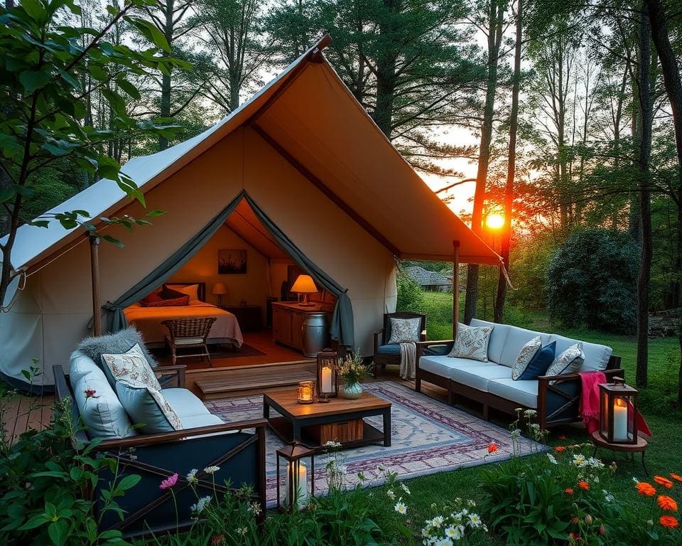 Glamping: Luxus-Camping an besonderen Orten