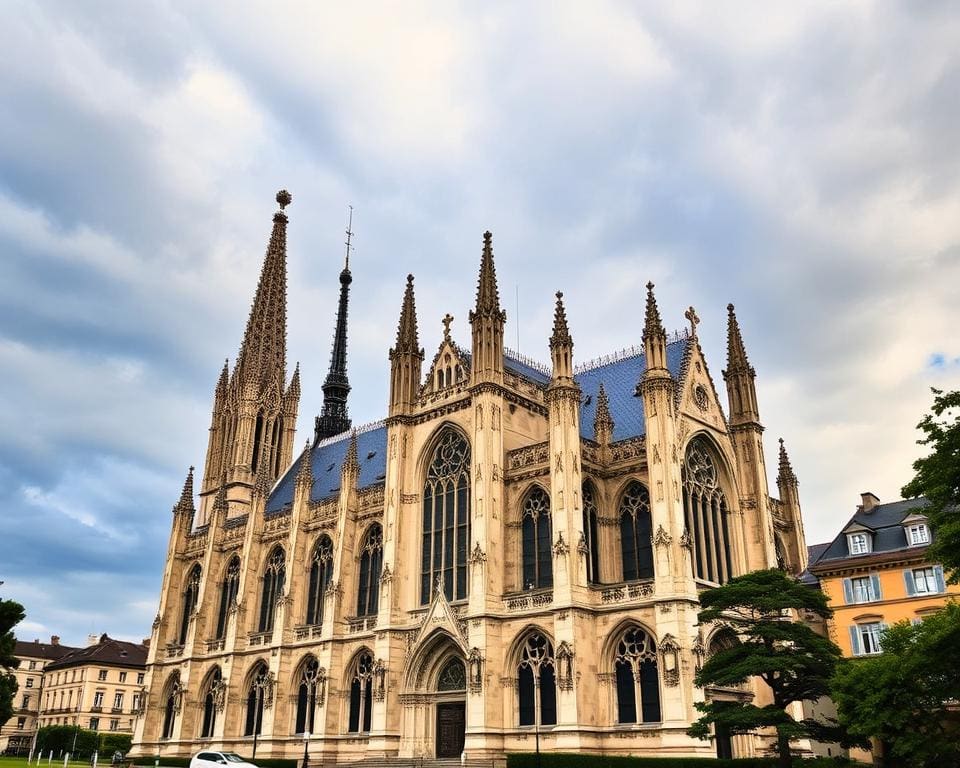 Gotische Kirchen in Reims, Frankreich