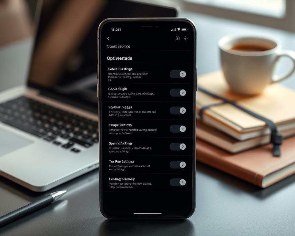 Handy-Einstellungen optimieren