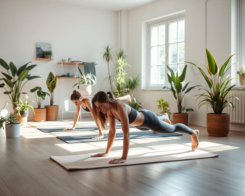 Heimfitness ohne Geräte