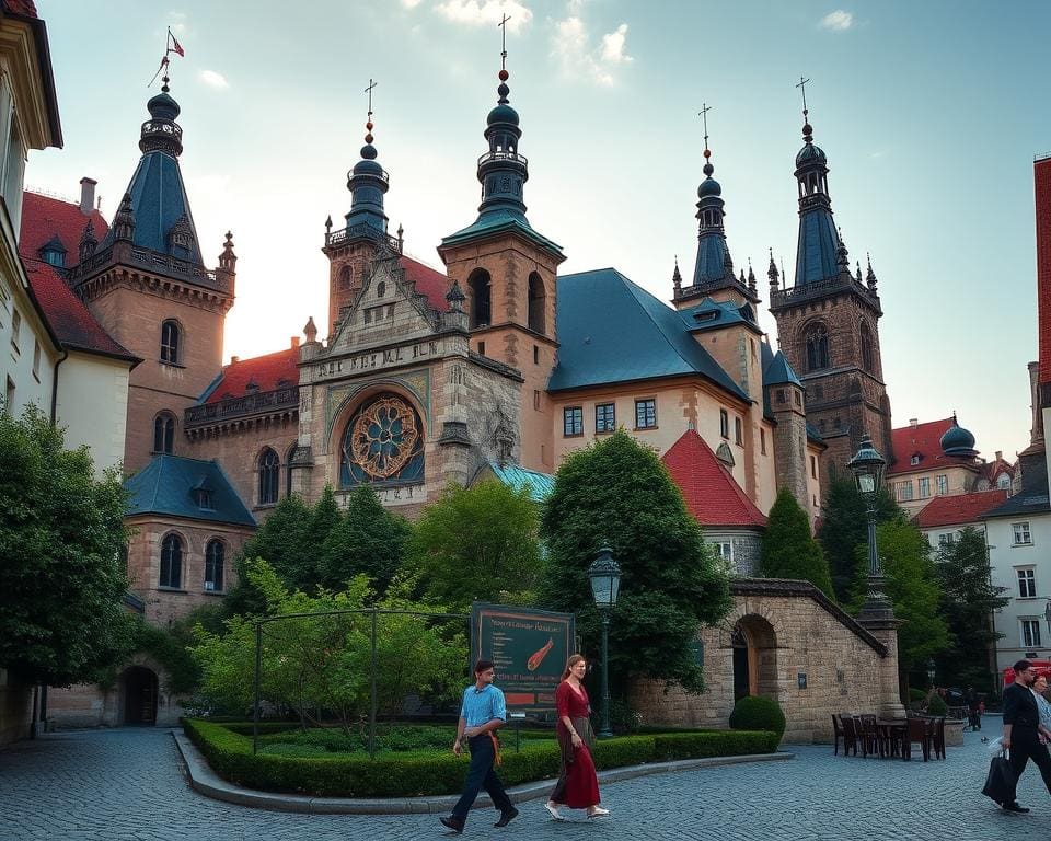 Historische Bauten Krakau