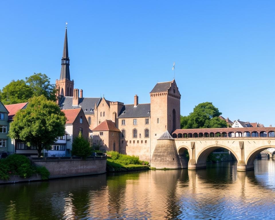 Historische Brücken in Maastricht, Niederlande