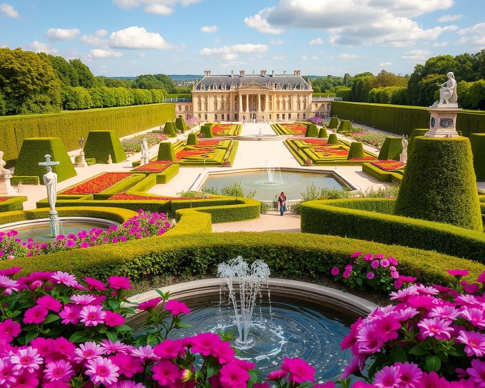 Historische Gärten in Versailles, Frankreich