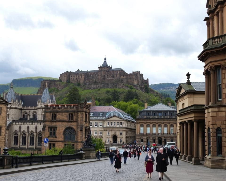 Historische Wahrzeichen in Edinburgh, Schottland