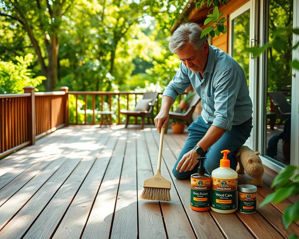 Holzdecks pflegen: So bleibt Ihre Terrasse schön und langlebig