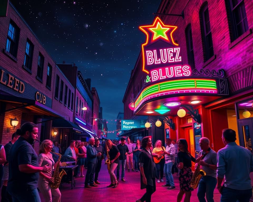 Jazz und Blues in Memphis, Tennessee