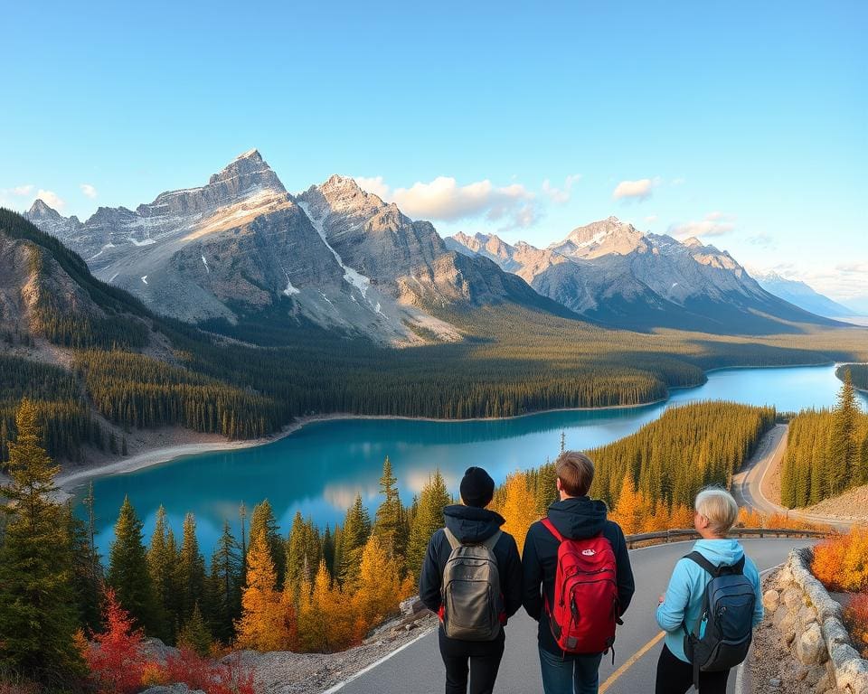 Lage und Erreichbarkeit von Yoho Nationalpark