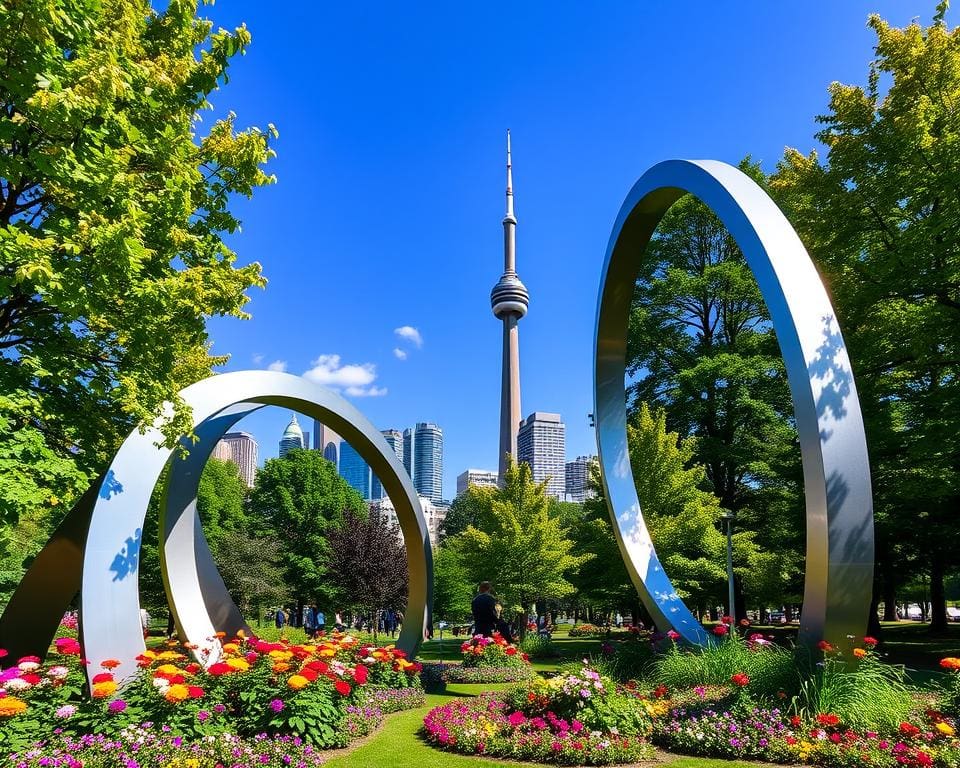 Moderne Kunst und Natur in Toronto, Kanada