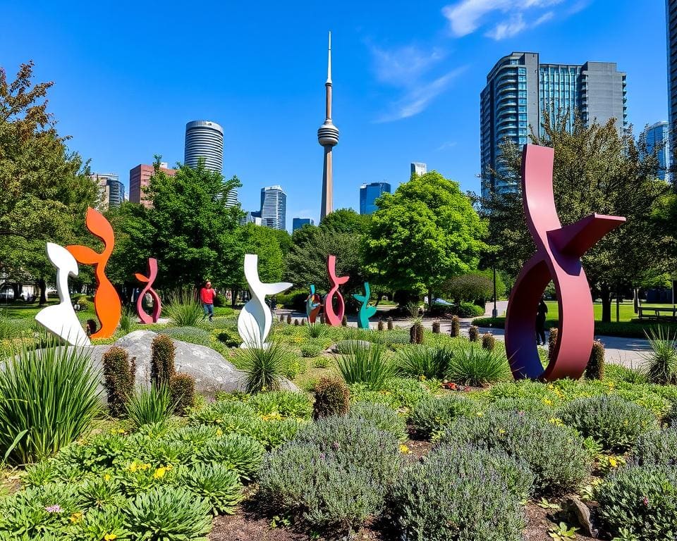 Moderne Kunst und Natur in Toronto, Kanada