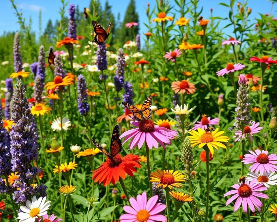 Nektarpflanzen für Schmetterlinge und Bienen