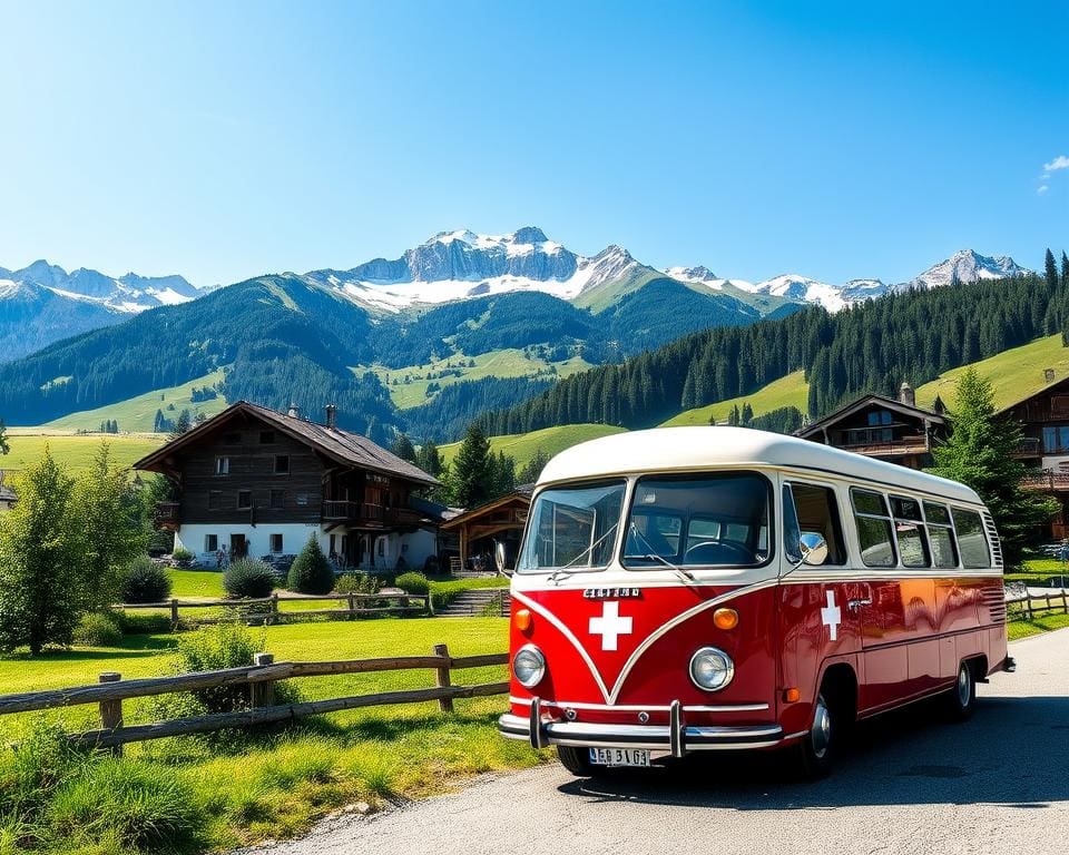 Oldtimer Bus mieten Schweiz