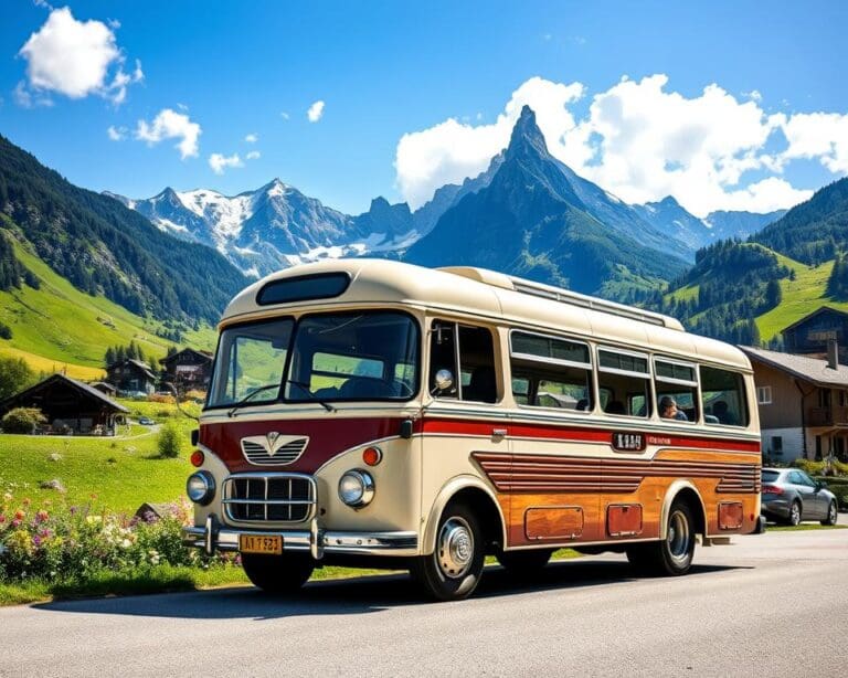 Oldtimer Bus mieten Schweiz