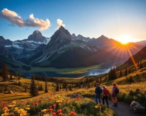 Outdoor-Aktivitäten in Glacier Nationalpark, Montana