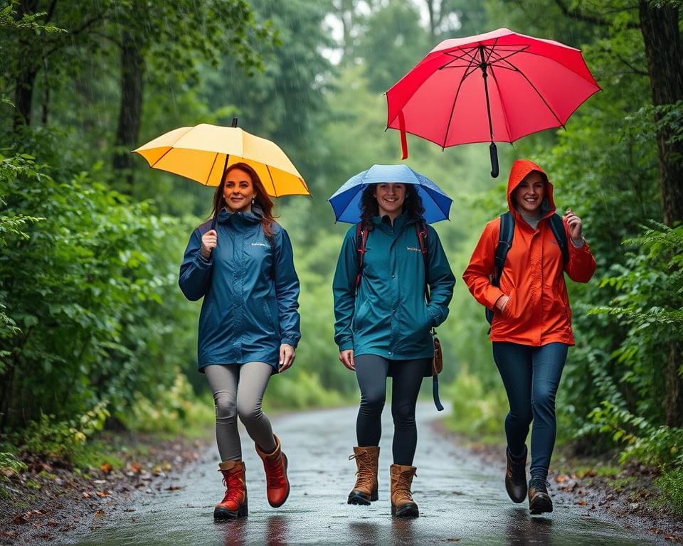 Outdoor-Bekleidung für Regenwetter: Funktion trifft auf Stil