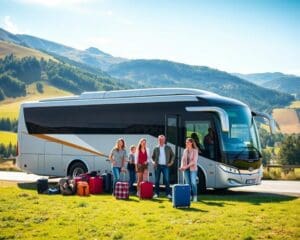 Reisebus miete: Ideal für mehrtägige Reisen mit großer Gruppe