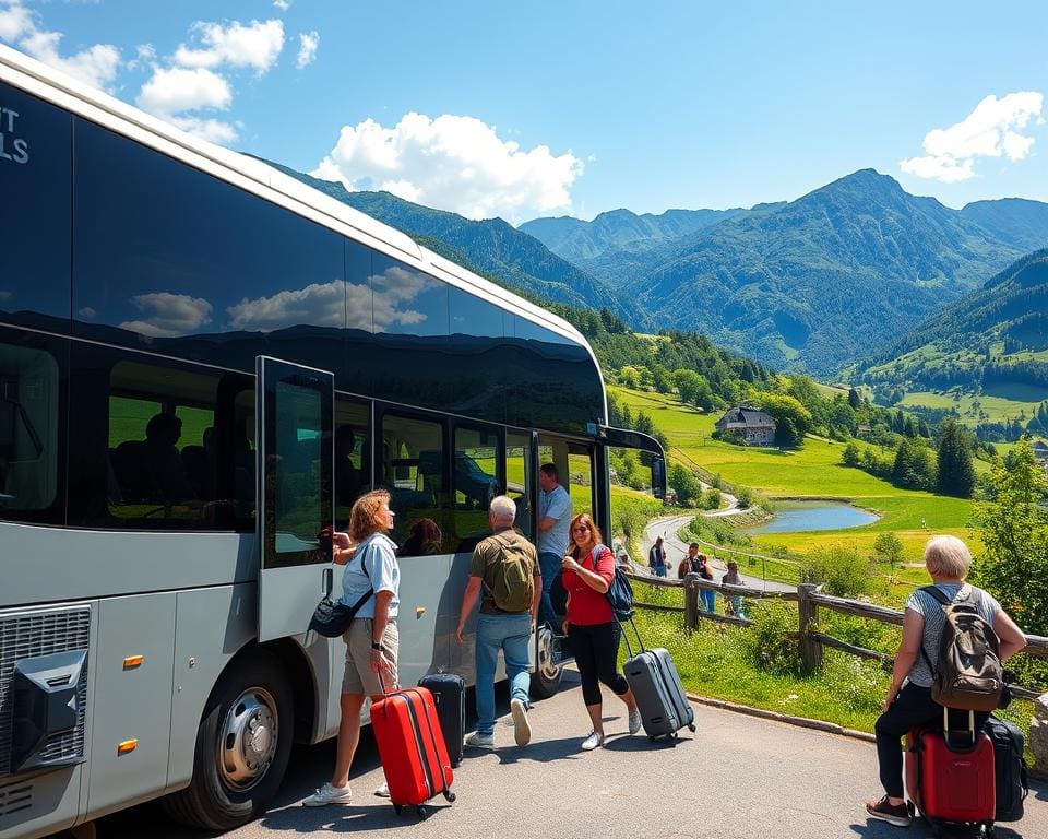 Reisebus mieten für mehrtägige Gruppenreise