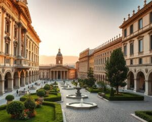 Renaissance-Paläste in Brescia, Italien