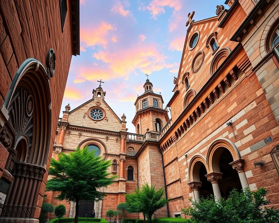 Romanische Kirchen in Modena, Italien