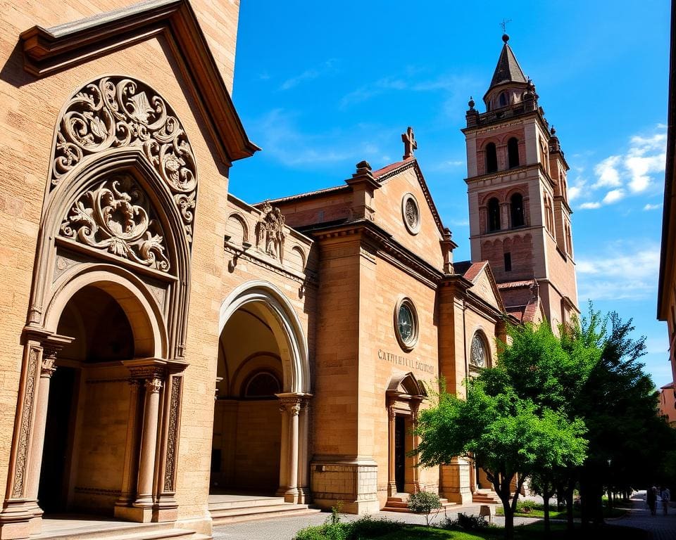 Romanische Kirchen in Modena, Italien