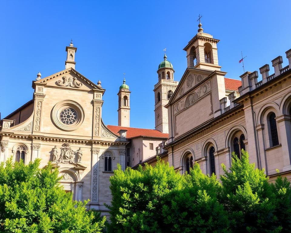 Romanische Kirchen in Padua, Italien