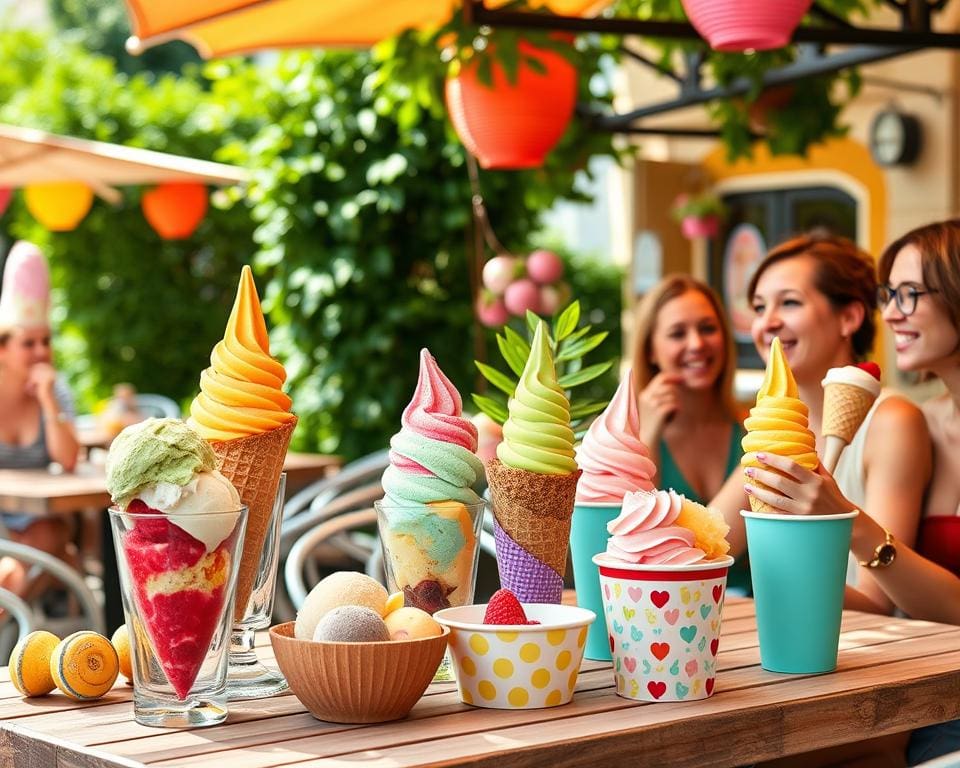 Sommergenuss mit Eis für jede Gelegenheit