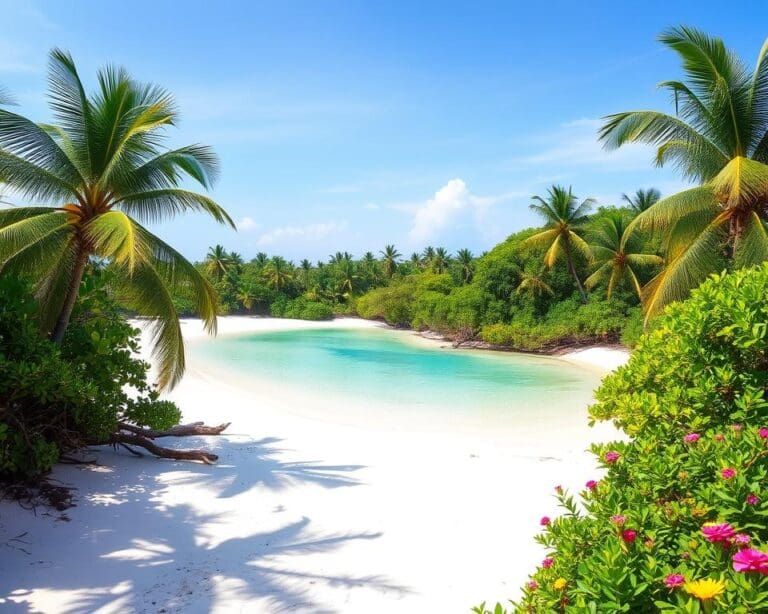 Strand und Dschungel in Tulum, Mexiko