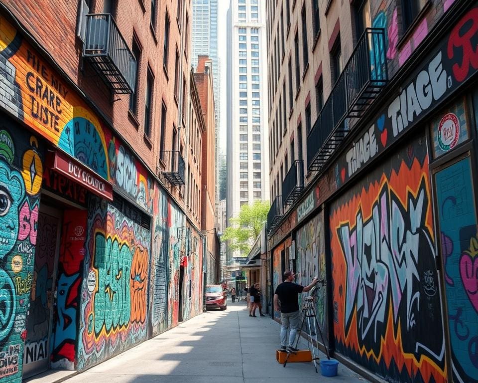 Street Art und Galerien in Chicago, Illinois