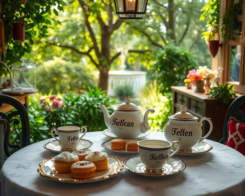 Tradition der deutschen Teezeit