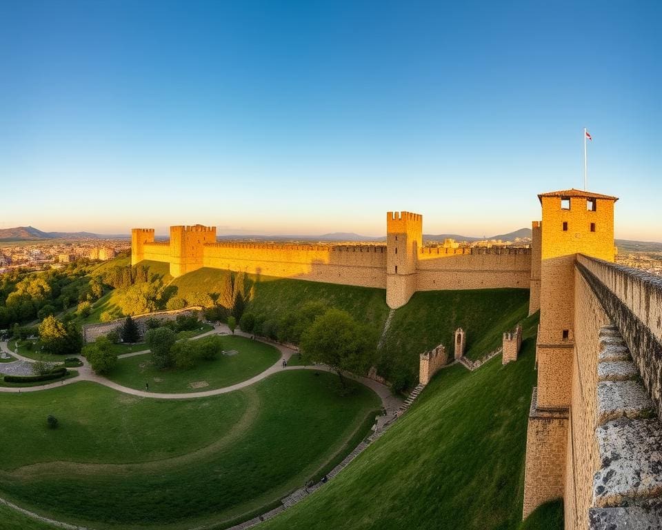 UNESCO-Weltkulturerbe - mittelalterliche Mauern in Ávila