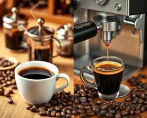 Was ist der Unterschied zwischen Kaffee und Espresso?