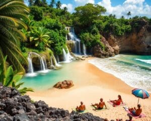 Wasserfälle und Strände in Puerto Escondido, Mexiko