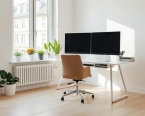 Wie richte ich mein Homeoffice produktiv ein?