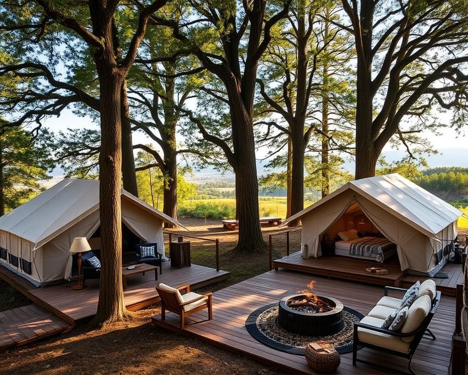 besondere Orte für Glamping