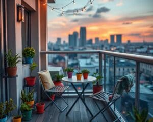 Balkon gestalten: Ideen für kleine Flächen