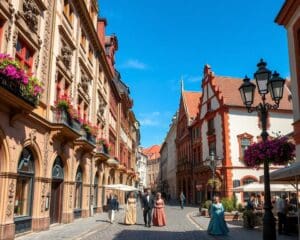 Barocke Altstadt in Wrocław, Polen