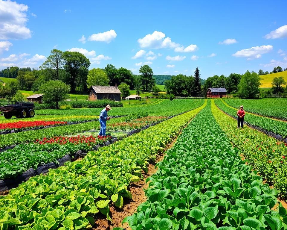 Bio-Landwirtschaft und Nachhaltigkeit in der Landwirtschaft