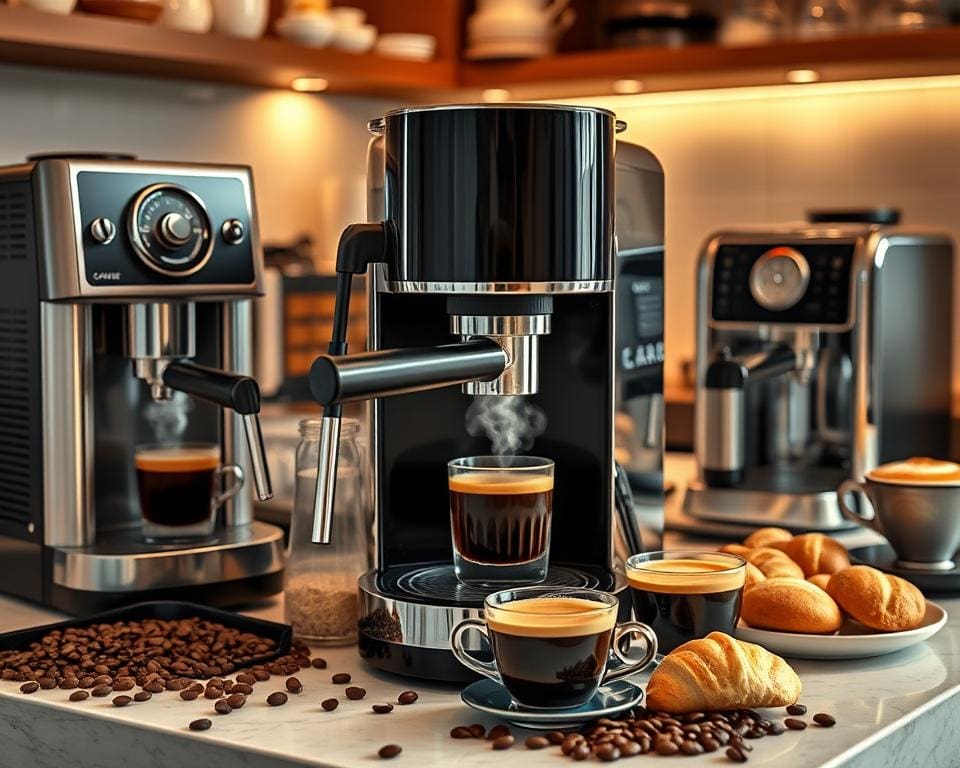 Elektrische Kaffeemaschinen für köstliche Espressos und mehr