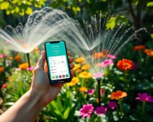 Elektronische Gartenbewässerung per App