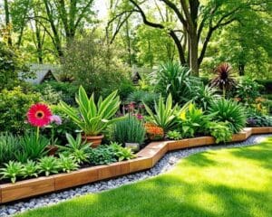 Gartenränder kreativ gestalten: Beetbegrenzungen mit Stil