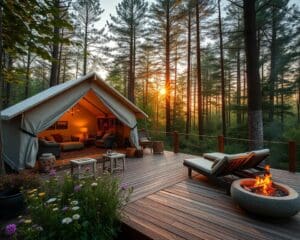 Glamping: Luxuscamping mitten in der Natur