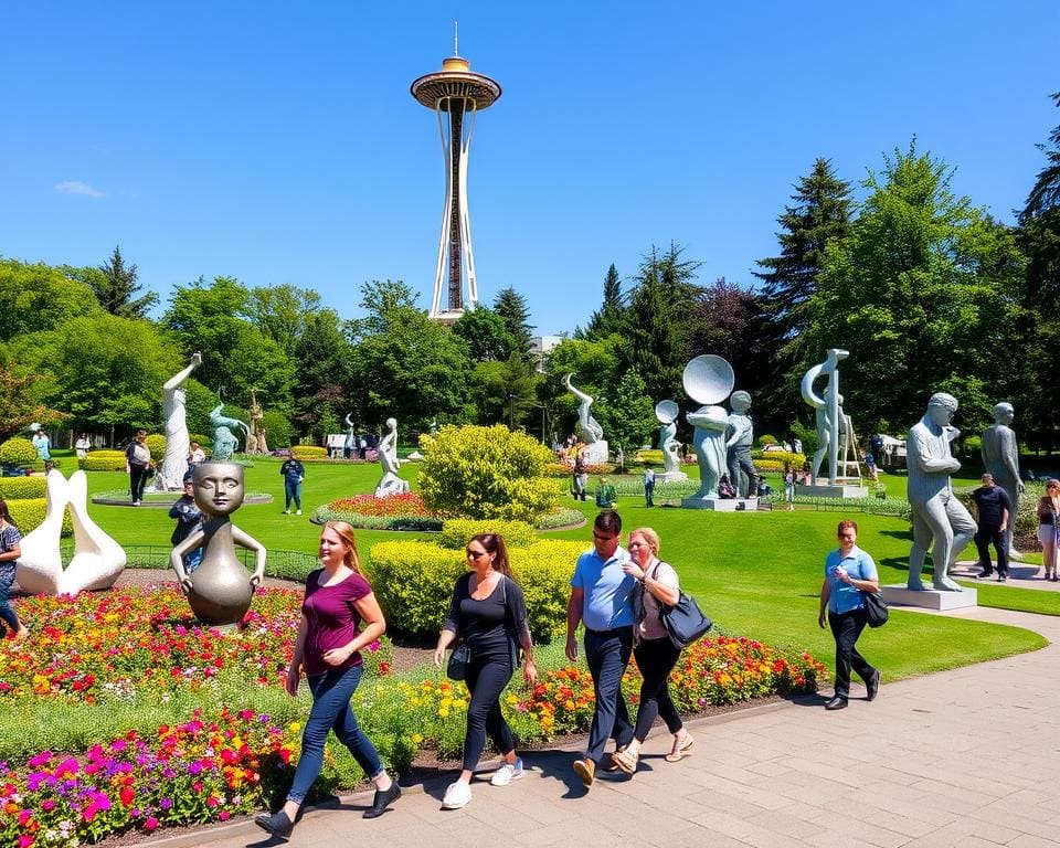 Kunst und Natur in Seattle, Washington