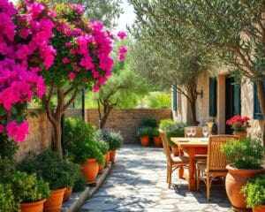 Mediterraner Garten: Wie Sie Urlaubsflair nach Hause holen