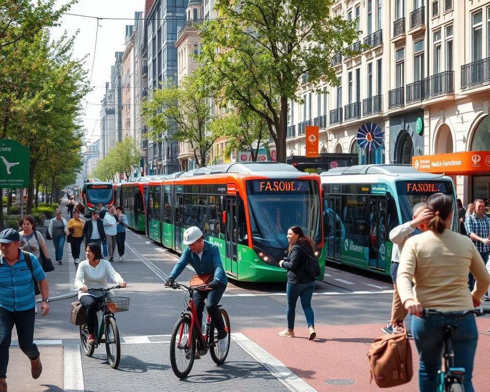 Urbane Mobilität im Stadtverkehr