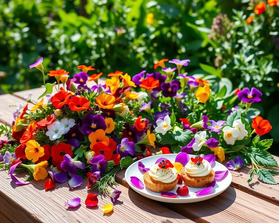 essbare Blüten Rezepte