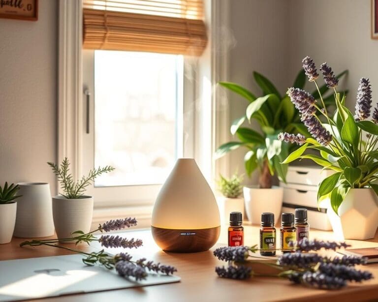 Aromatherapie für einen produktiveren Arbeitstag